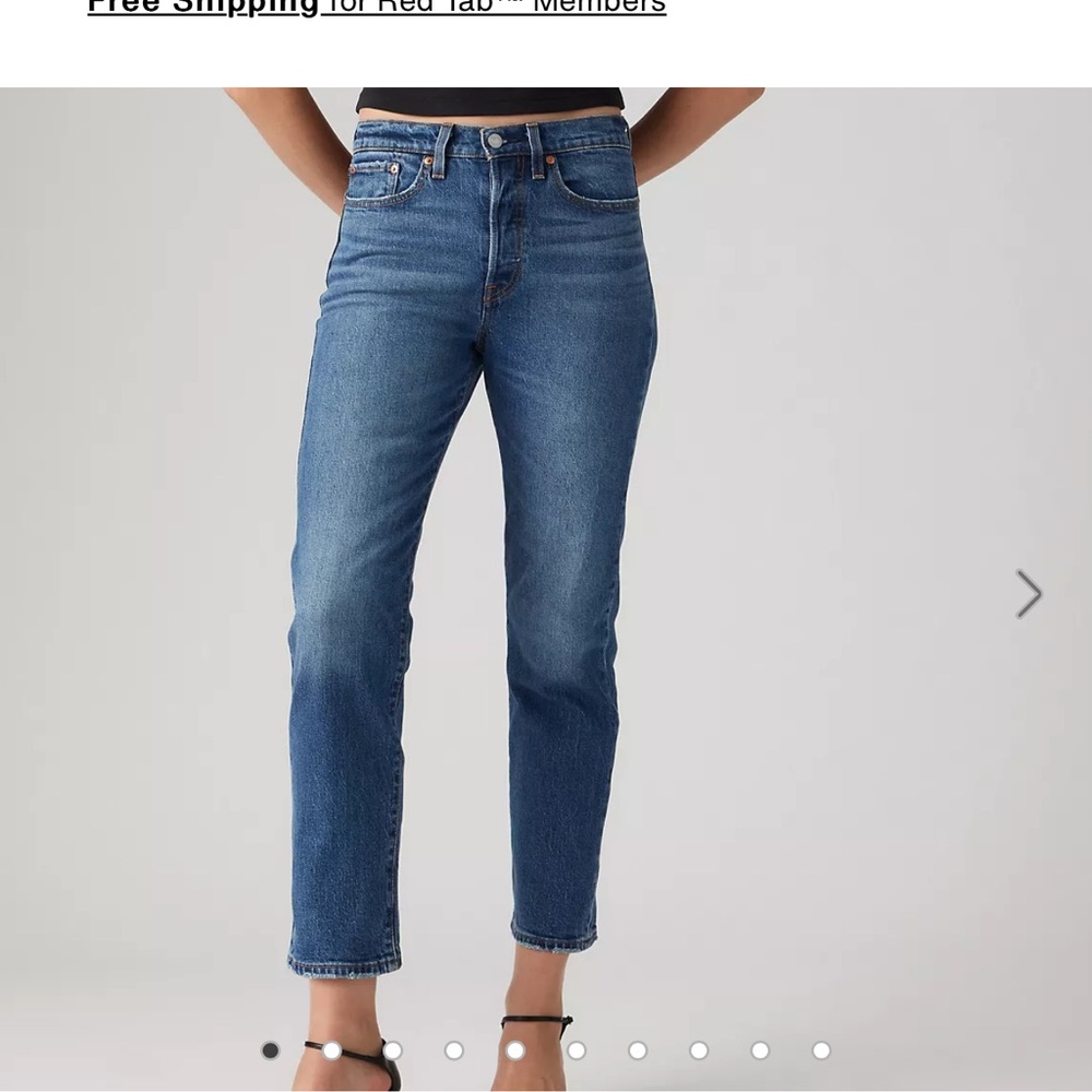 Levi wedgie straight fit women’s jean size 31x28